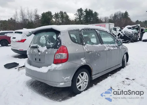 2008 Honda Fit Sport из США, поврежденный, VIN JHMGD38668S066872